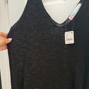 Free People Black Camisole Top NWT
